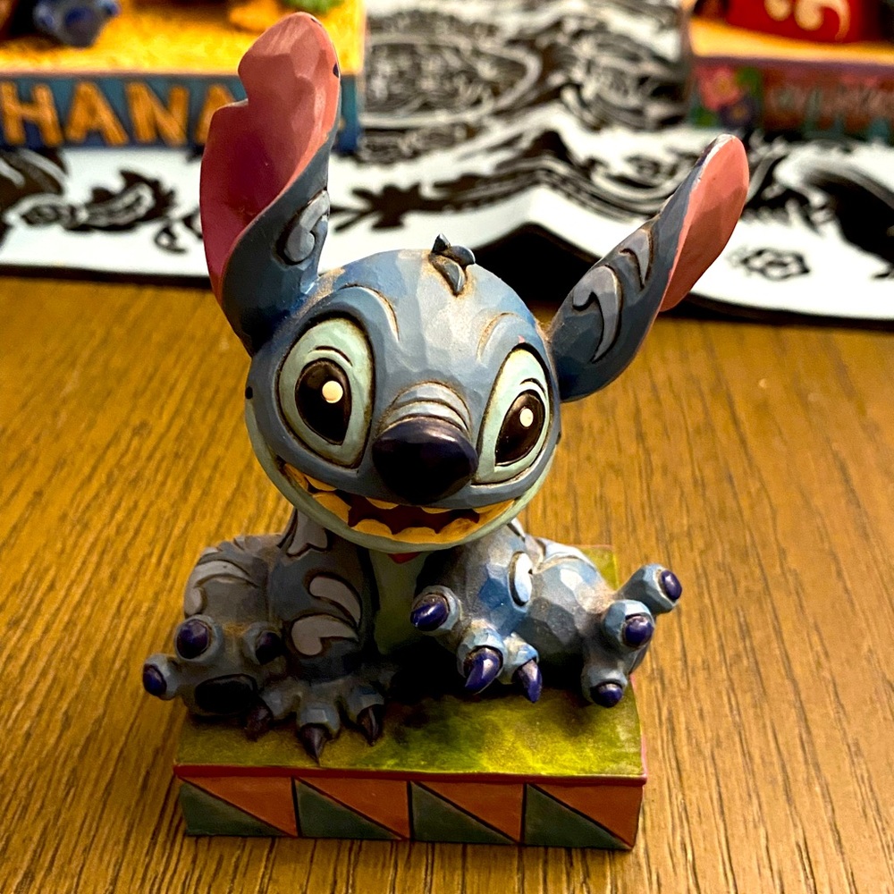 Disney Lilo & Stitch "Ohana Means Family" Figure By Jim Shore
